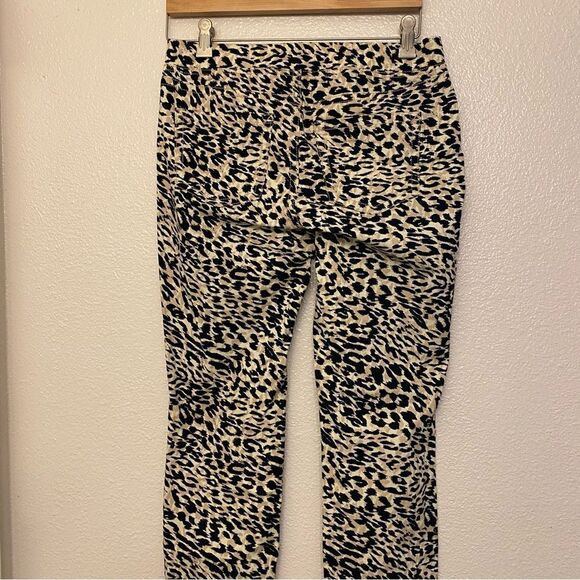 L.E.I. Animal cheetah print Stretch Pull-On Jeggings pants women’s M NEW - Picture 3 of 10